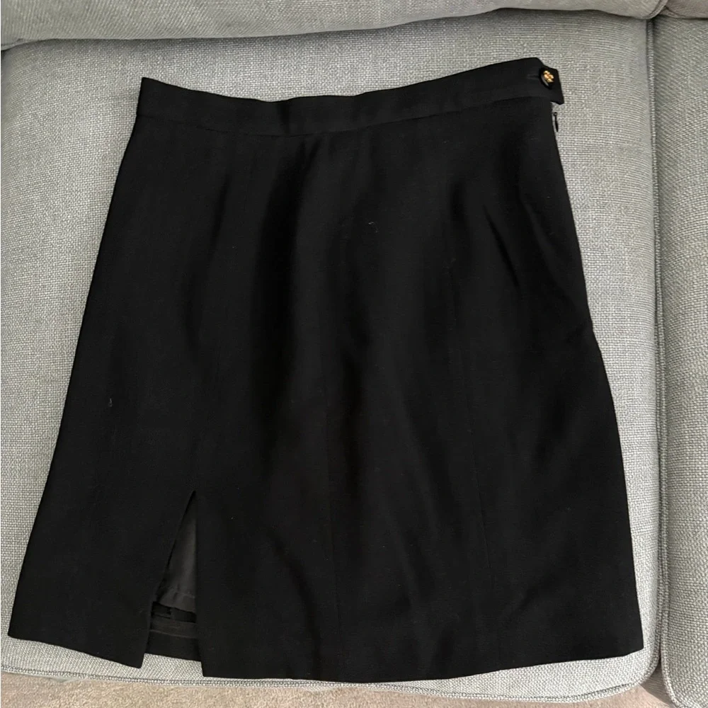 Chanel Vintage  Black Women's Skirt  Made in France Pristine Condition